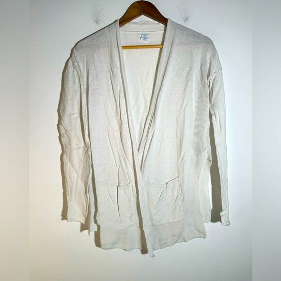 Sigrid Olsen Linen Cardigan - Picture 2 of 5